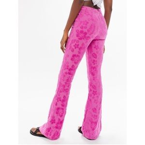 Urban outfitters pink flare pants